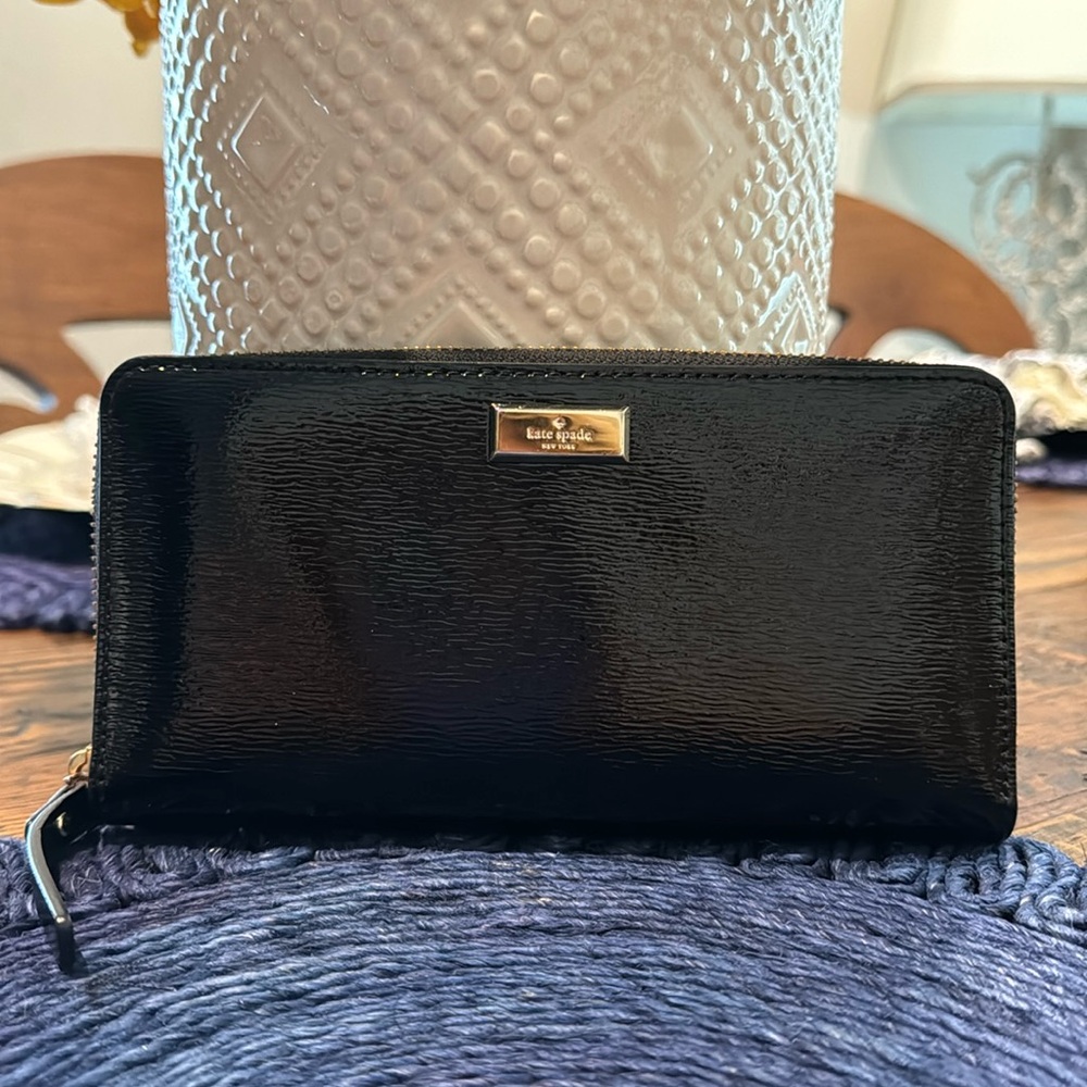 Kate Spade black wallet